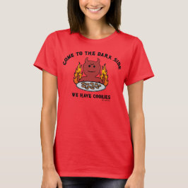 Kom till t-skjortan för mörk sida tee shirt
