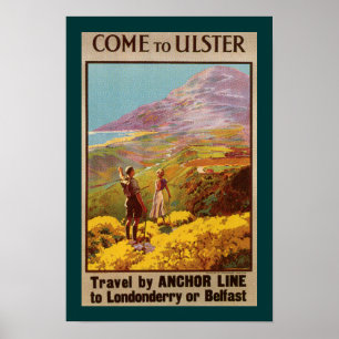 Kom till Ulster (gräns) Poster