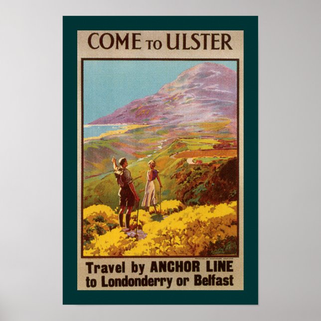 Kom till Ulster (gräns) Poster (Framsidan)