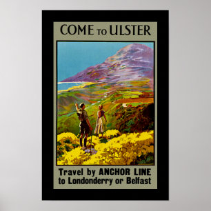 Kom till Ulster Poster