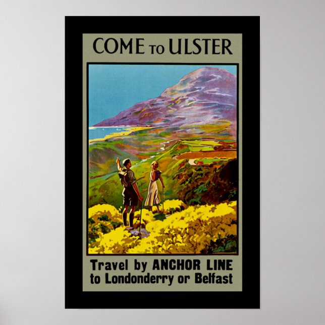 Kom till Ulster Poster (Framsidan)