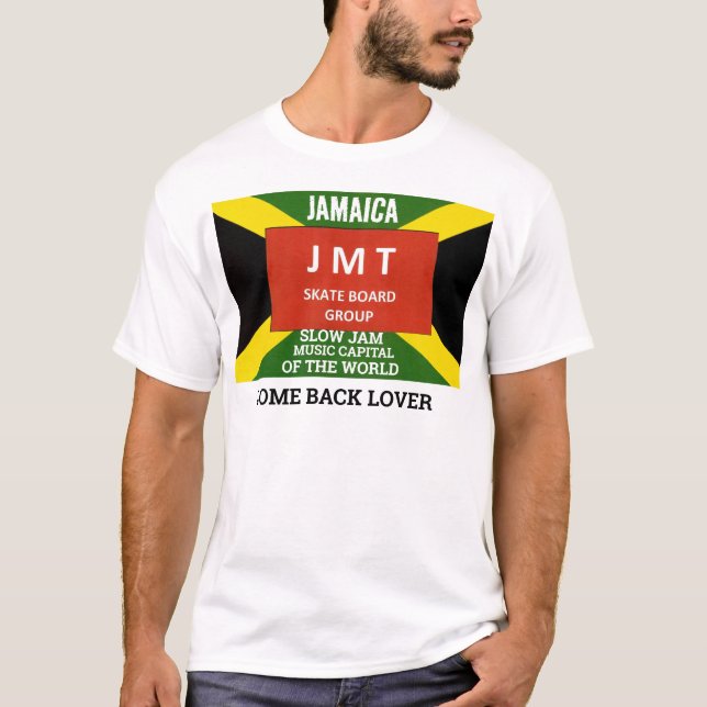KOM TILLBAKA ÄLSKARE Herr Basic T-Shirt (Framsida)