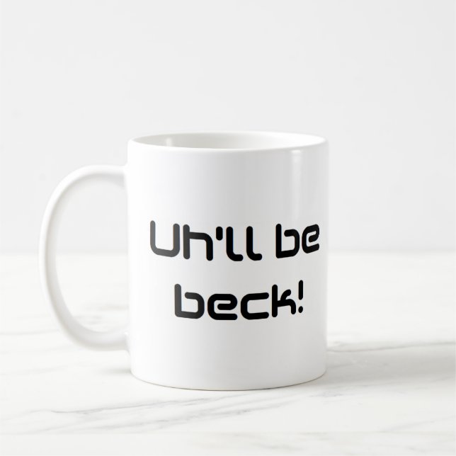 Kom tillbaka. kaffemugg (Vänster)