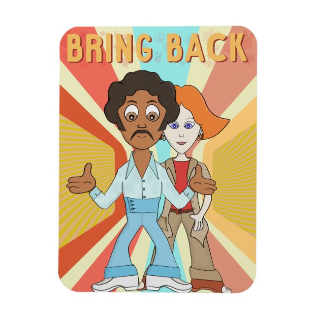 Kom tillbaka magnet (Vertikal)