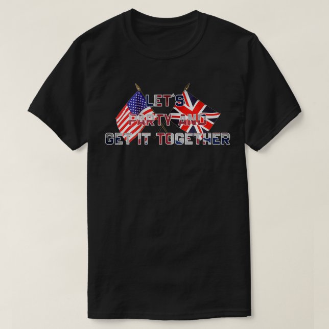 kom tillsammans med beaterna t shirt (Design framsida)