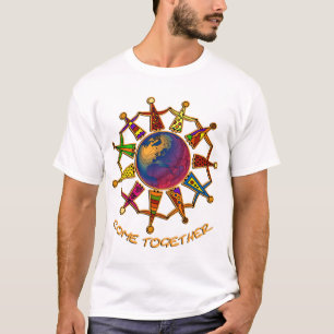 Kom tillsammans med människor t shirt