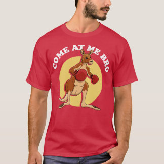 Kom vid Me Bro Boxing Kangaroo T Shirt