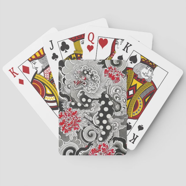 Komainu Casinokort (Baksidan)