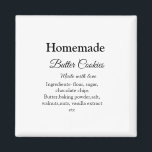 Komakor av Homemade butter cookies gjorda med kärl Magnet<br><div class="desc">Design</div>