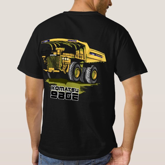 Komatsu 980E T-Shirt (Baksida)