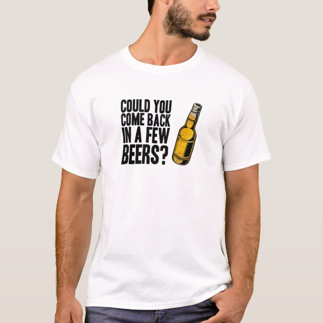 Kombaksida i några öl t-shirt (Framsida)