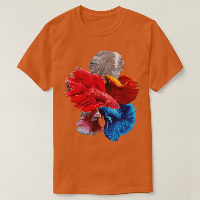 kombattfisk t shirt (Design framsida)