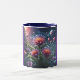 Kombimugg, 325ml (Twilight Flower-6) Mugg