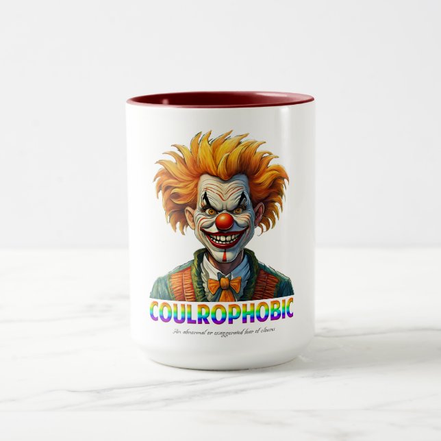 Kombination av kolonibildande clowns mugg (Center)