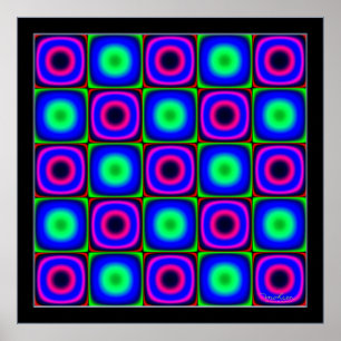 Kombinationer med Väntande Färg Poster