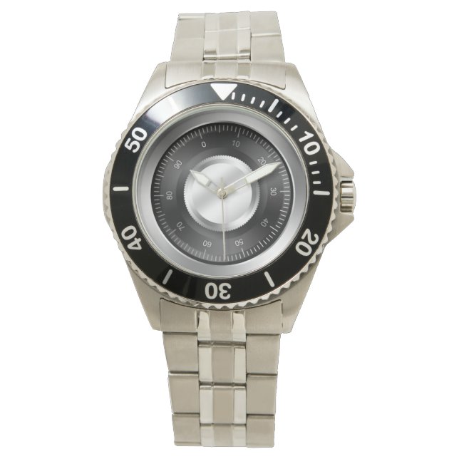 Kombinationslås Armbandsur (Framsida)