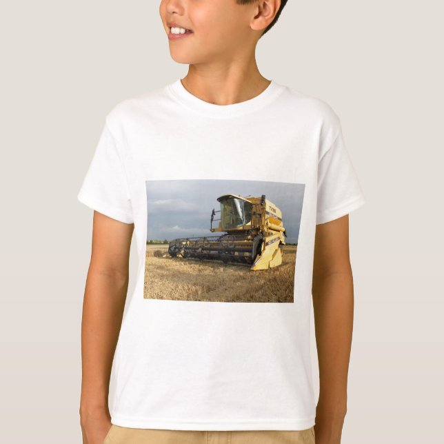 Kombinationsskördare T-shirt (Framsida)
