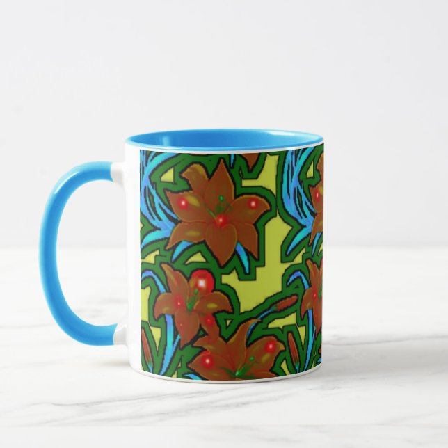 kombinera mugg, 3D digital design mugg, perfekt Mugg (Vänster)