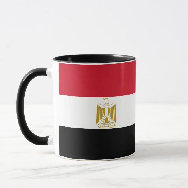 Kombinera Mugg med flagga av Egypten (Vänster)