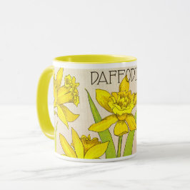 Kombinera mugg med Gult Daffodil-design!
