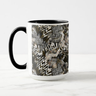 Kombinerad, etnisk, afrikansk . mugg