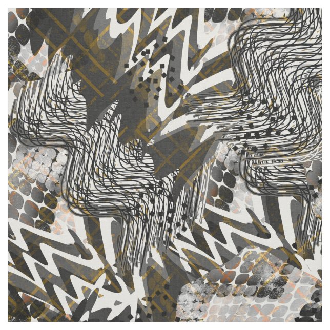 Kombinerad, etnisk, afrikansk. tyg (Provkarta)