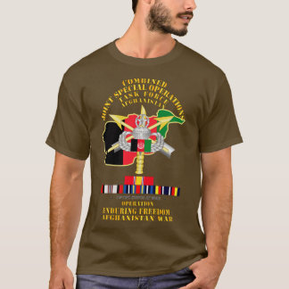 Kombinerad Speciell insatsstyrka OEF Afghanistan T Shirt
