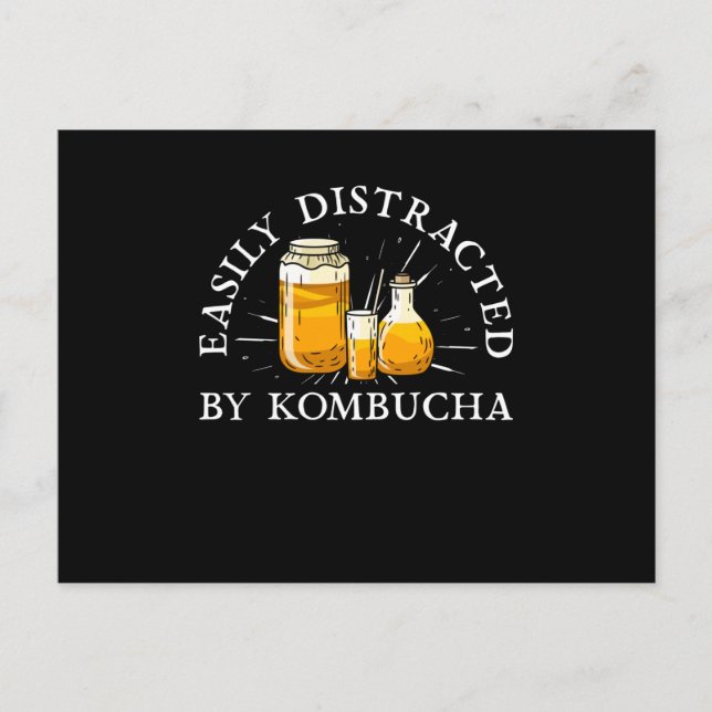 Kombucha Drink Vykort (Framsida)