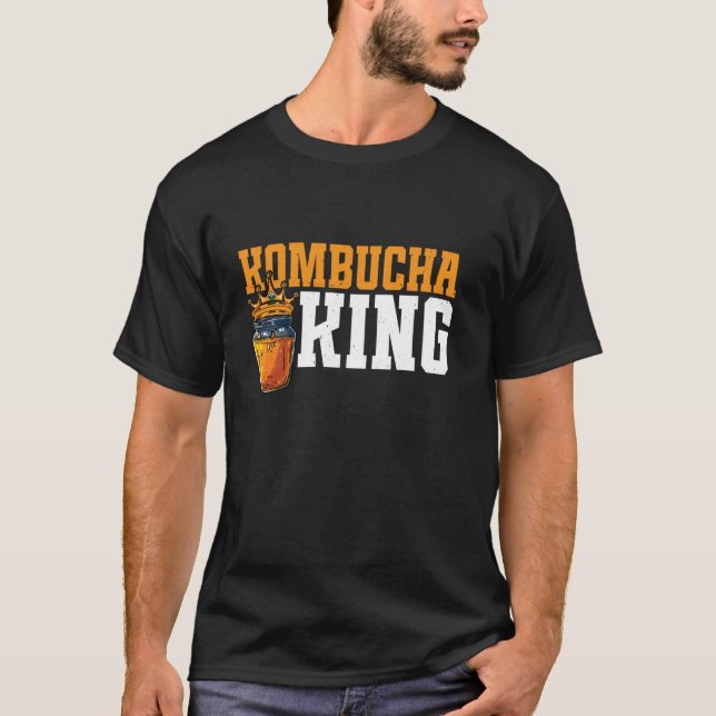 Kombucha Kung T Shirt (Framsida)