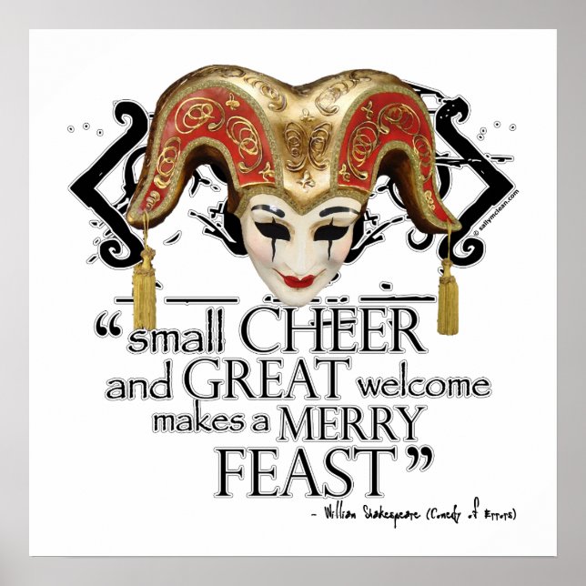 Komedi av fel - offert poster (Framsidan)