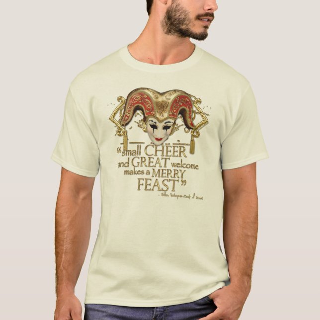 Komedi av felfestmåltidcitationstecknet (den guld- tröja (Framsida)