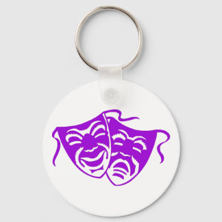 Komedi eller tragedi 6 nyckelring