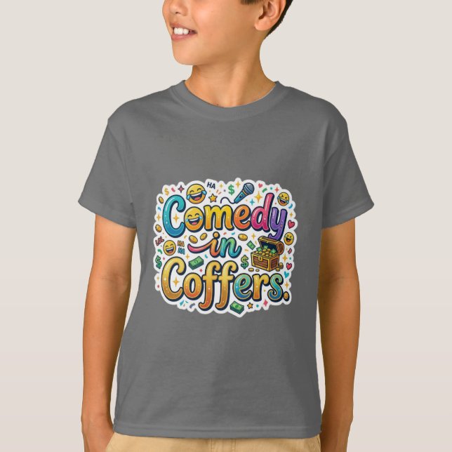 Komedi i kistor t shirt (Framsida)