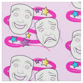 Komedi- och tragedidramat maskerar tyg