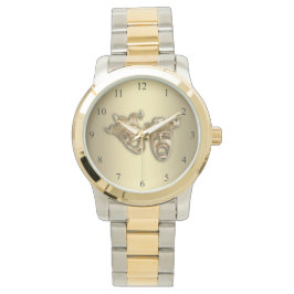 Komedi och Tragedy Theater Masks Armbandsur