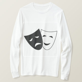 Komedi Tragedi Teater Masker T-Shirt