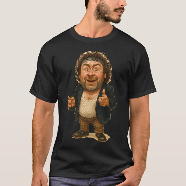 KomediLegender: Rab C Nesbitt T Shirt (Framsida)