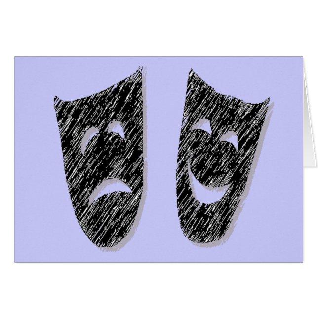 Komeditragedi Hälsningskort (Framsidan Horizontal)