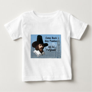 Komen drar tillbaka grabben Fawkes som allt T Shirt