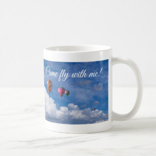 "Komen flyger med mig! ♥" Kaffemugg