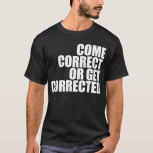 komen korrigeras eller korrigeras tee