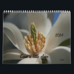 komen lite närmare kalender<br><div class="desc">Vackert och muntert bilder av fåglar och blommor för ett fantastiskt år 2014.</div>