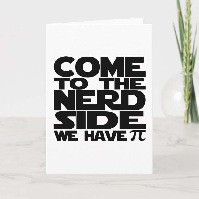 Komen till Nerdsidan har vi Pi Kort (Framsida)