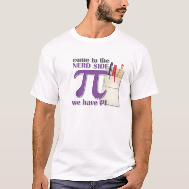 Komen till Nerdsidan har vi PI T-shirt (Framsida)