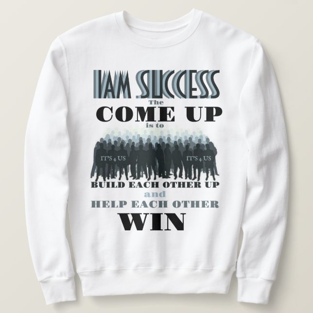 KOMEN UPP LÅNG ÄRMAD TRÖJA (Design framsida)
