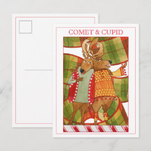 KOMET CUPID Brevkort Helg Vykort