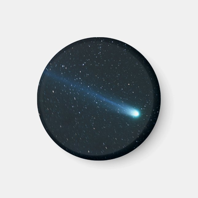 Komet i Night Himlar Magnet (Framsidan)