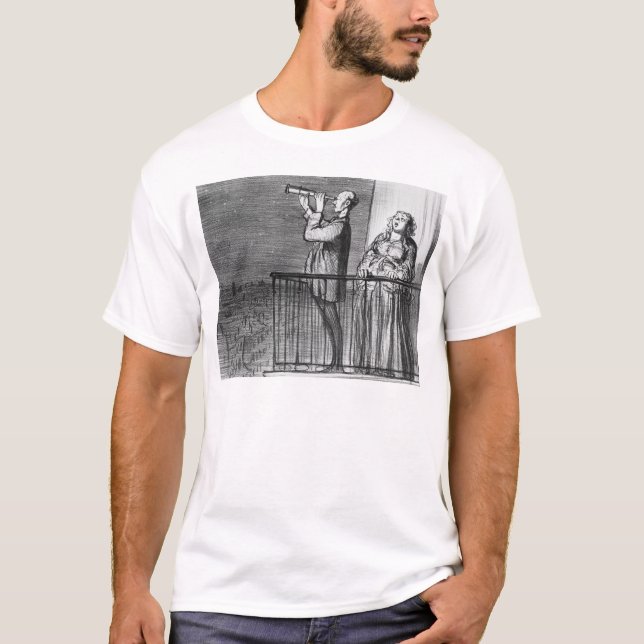 Komet, Parisiens incredules Tee Shirt (Framsida)