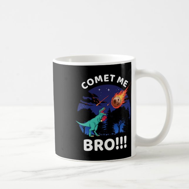 Kometa Mig Bro Rolig Boxning T Rex Dinosaur Puns U Kaffemugg (Höger)