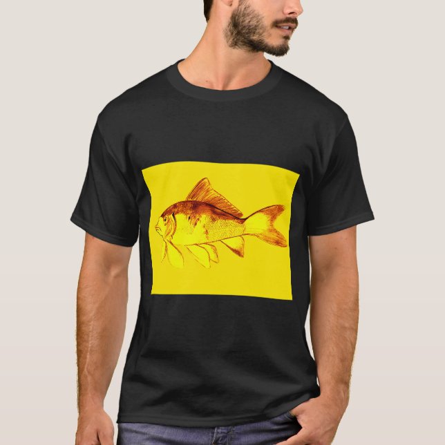 Kometgult T Shirt (Framsida)